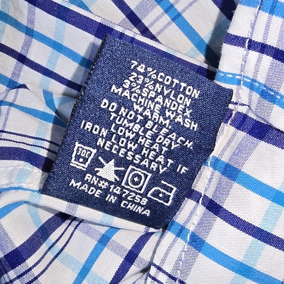 Simply Southern | Live Like a Local Cotton Blend Button Down Plaid Shirt - Picture 3 of 16